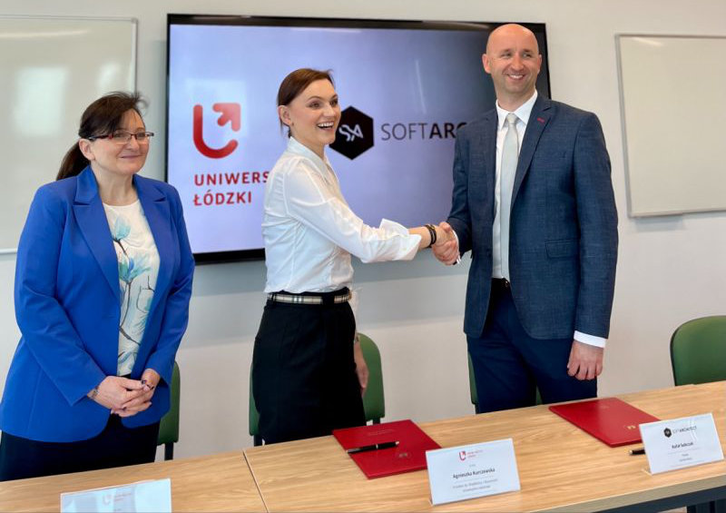 Współpraca SoftArchitect i Uniwersytetu Łódzkiego